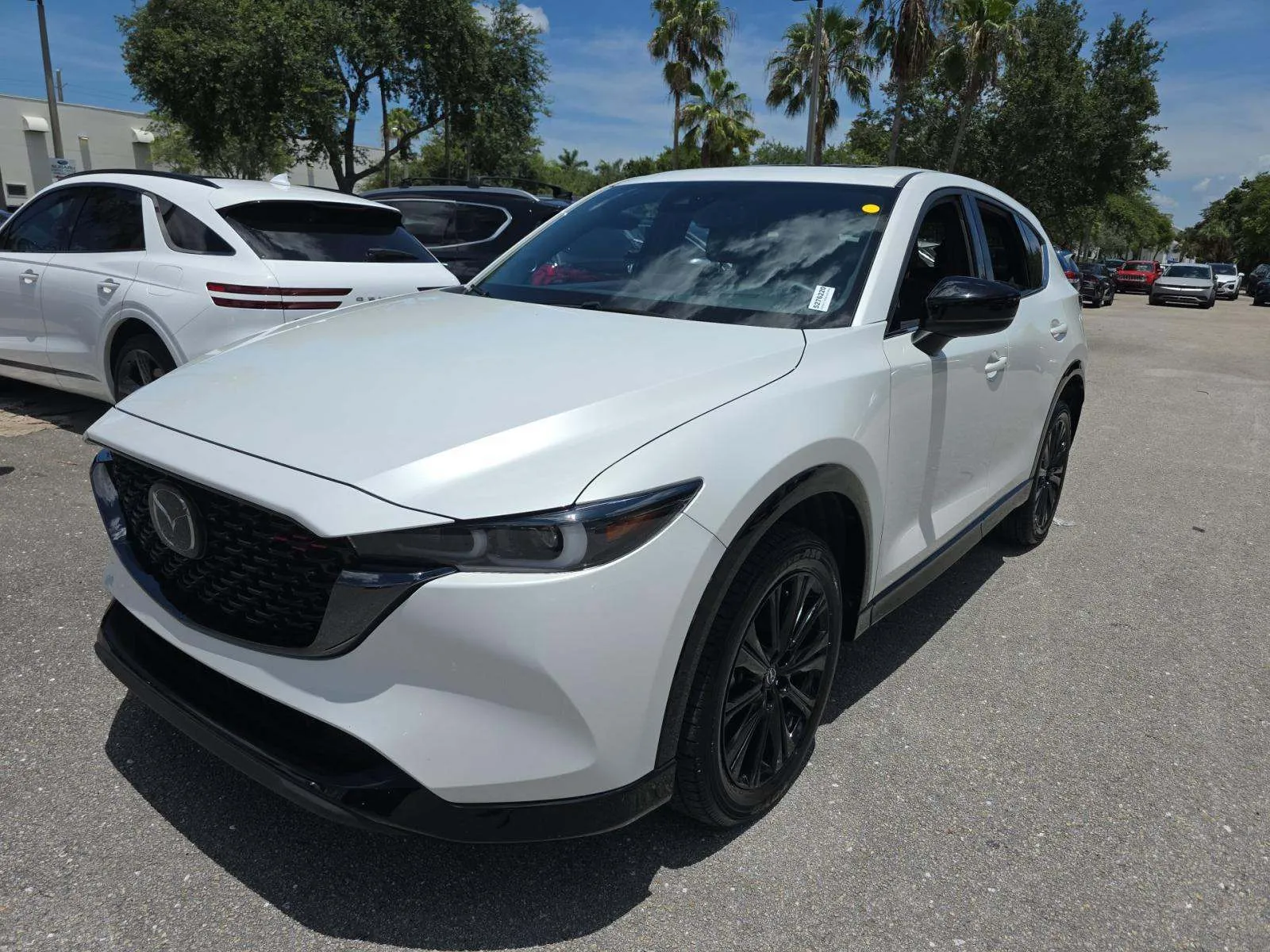 White 2023 Mazda CX-5 2.5 Turbo for sale in Plano, TX