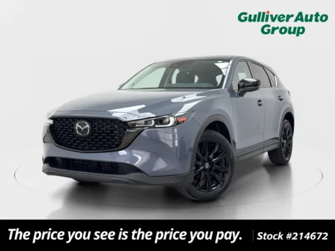 Gray 2023 Mazda CX-5 2.5 S Carbon Edition for sale in Plano, TX