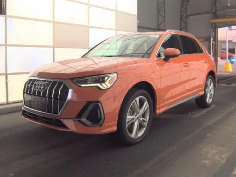 Orange 2020 Audi Q3 Premium Plus S line for sale in Plano, TX