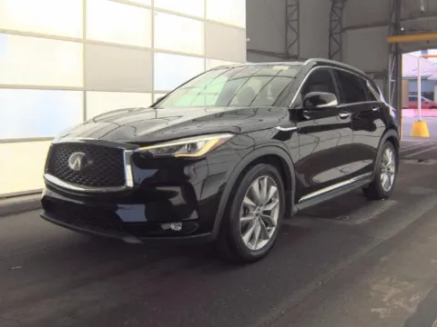 Black 2019 INFINITI QX50 LUXE for sale in Plano, TX