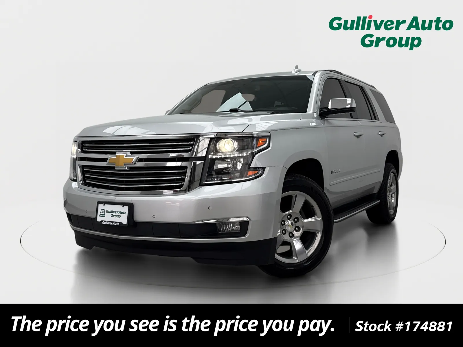 Silver 2018 Chevrolet Tahoe Premier for sale in Plano, TX
