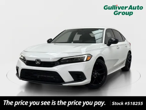 White 2024 Honda Civic Sport for sale in Plano, TX