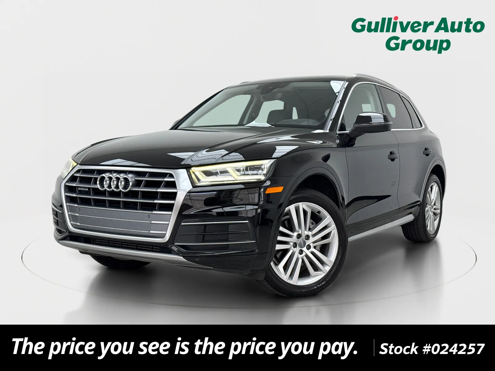 Black 2020 Audi Q5 45 Premium Plus for sale in Plano, TX