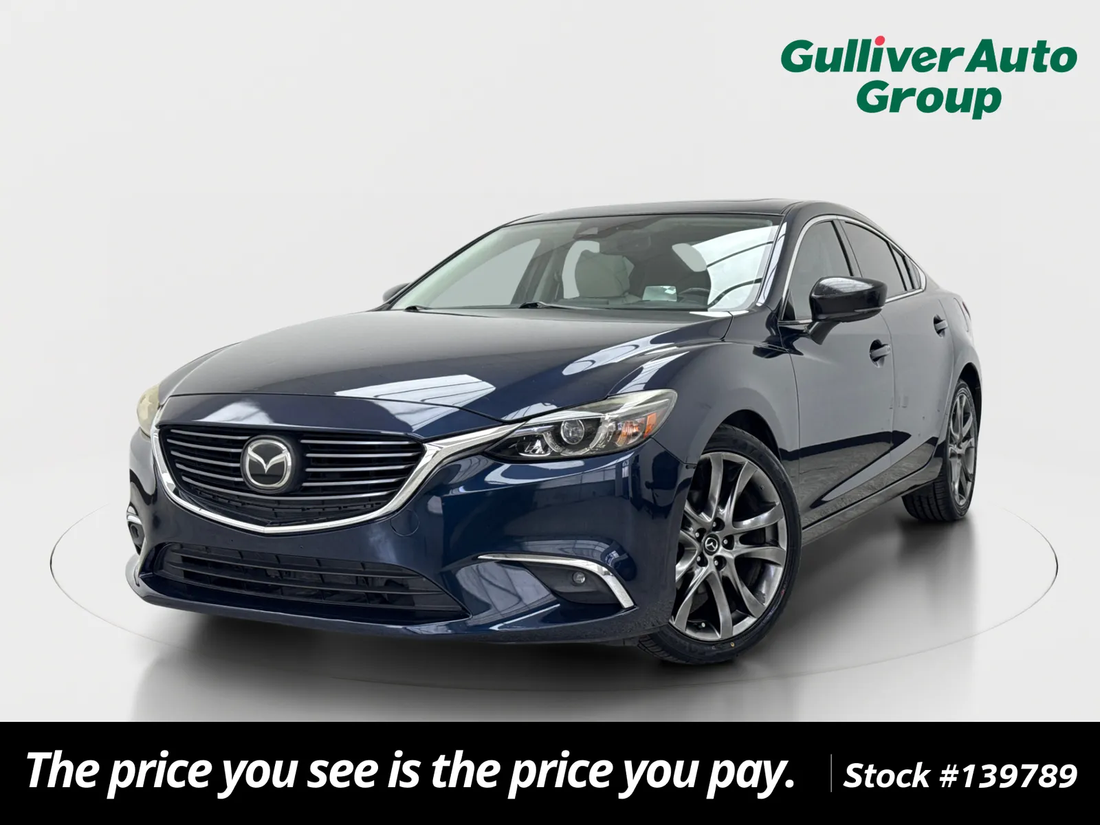 Blue 2017 Mazda Mazda6 Grand Touring for sale in Plano, TX