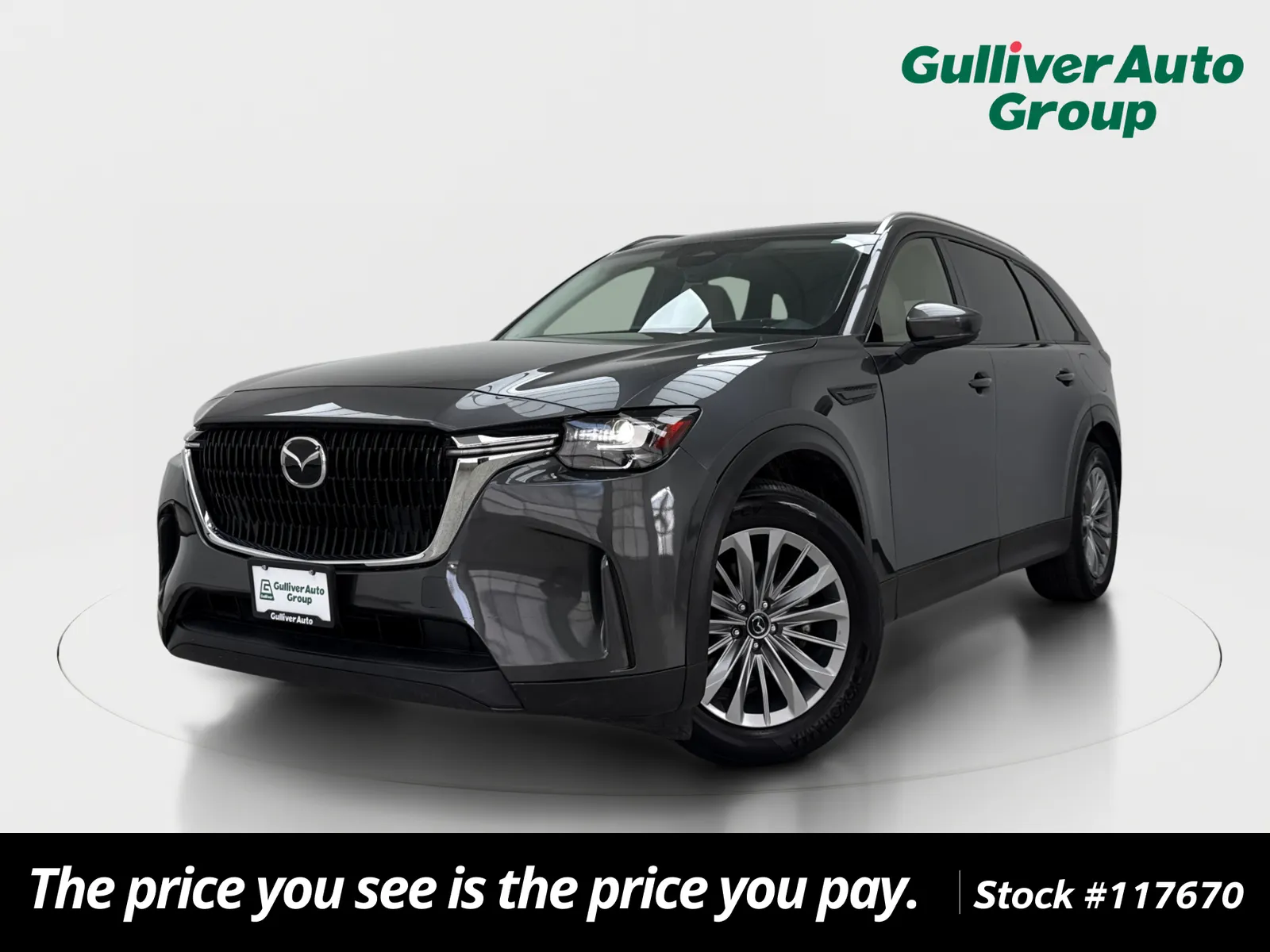 Gray 2024 Mazda CX-90 3.3 Turbo Preferred Plus for sale in Plano, TX