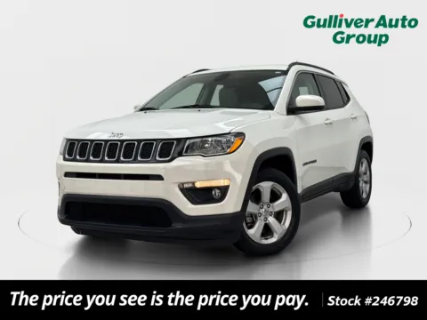 White 2020 Jeep Compass Latitude for sale in Plano, TX