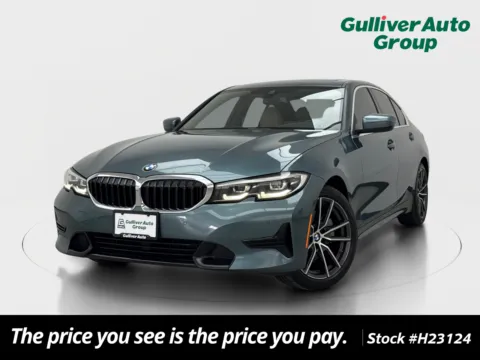 Blue 2019 BMW 3 Series 330i for sale in Plano, TX