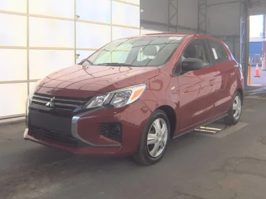 Red 2024 Mitsubishi Mirage ES for sale in Plano, TX