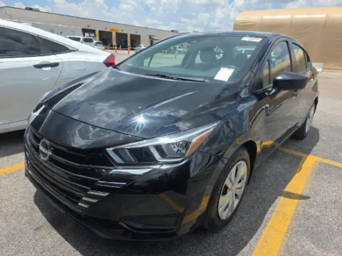 Black 2024 Nissan Versa 1.6 S for sale in Plano, TX