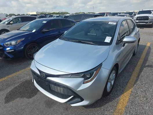 Silver 2019 Toyota Corolla Hatchback SE for sale in Plano, TX