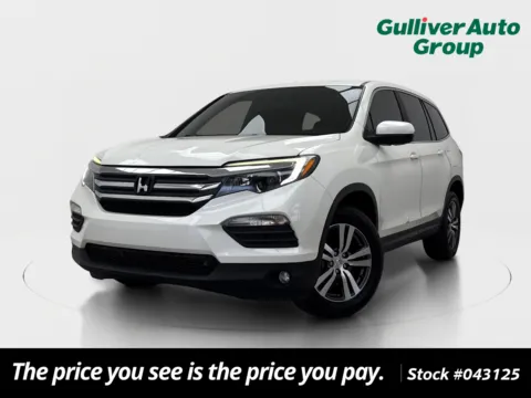 White 2017 Honda Pilot EX-L for sale in Plano, TX