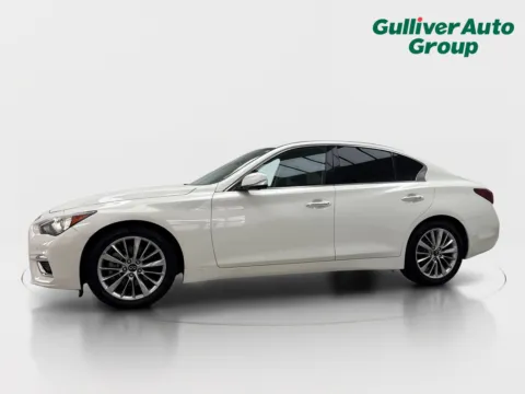 Another view of 2021 INFINITI Q50 3.0t LUXE for sale in Plano, TX at Gulliver Auto Group