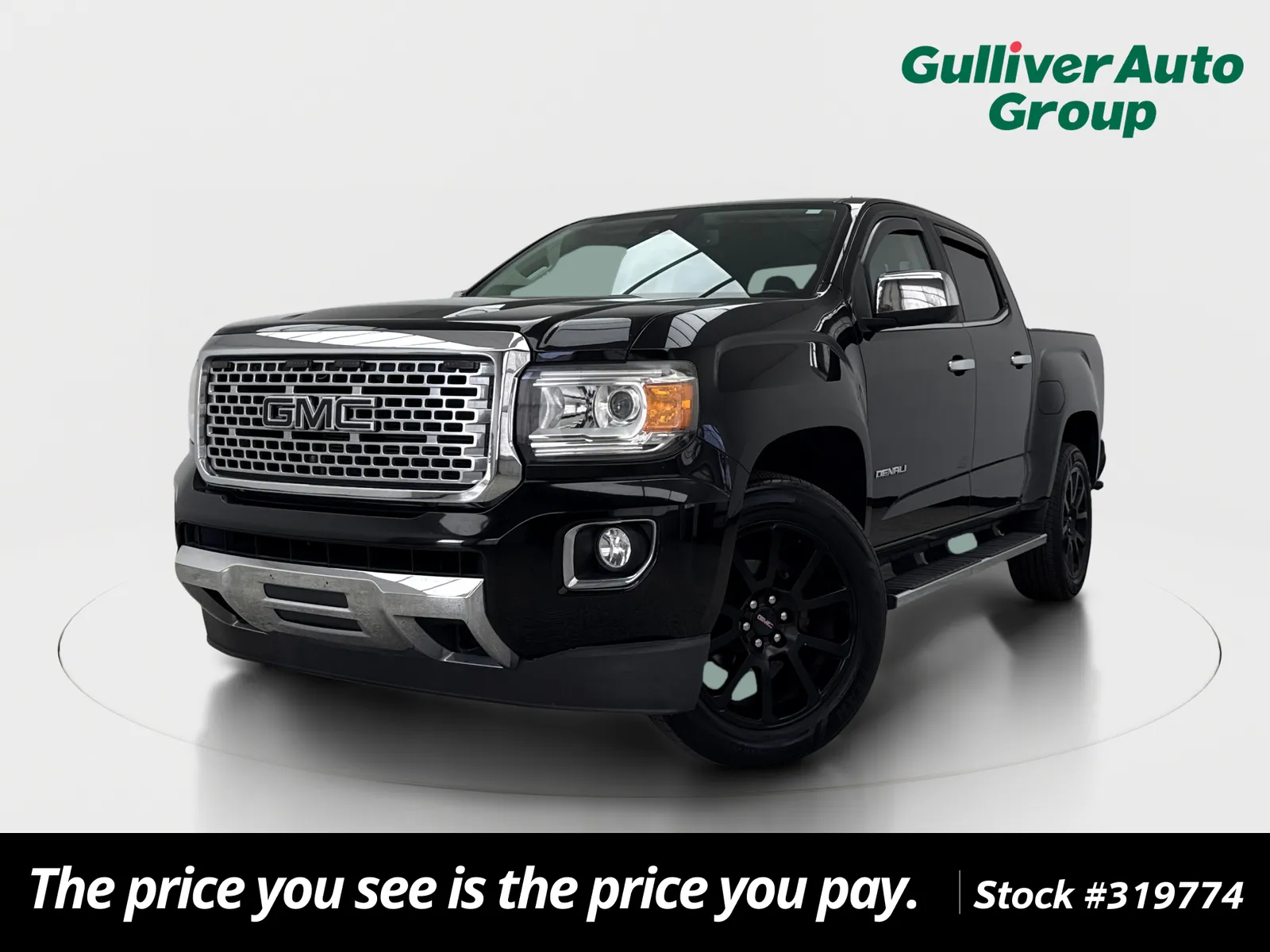 Black 2019 GMC Canyon Denali for sale in Plano, TX
