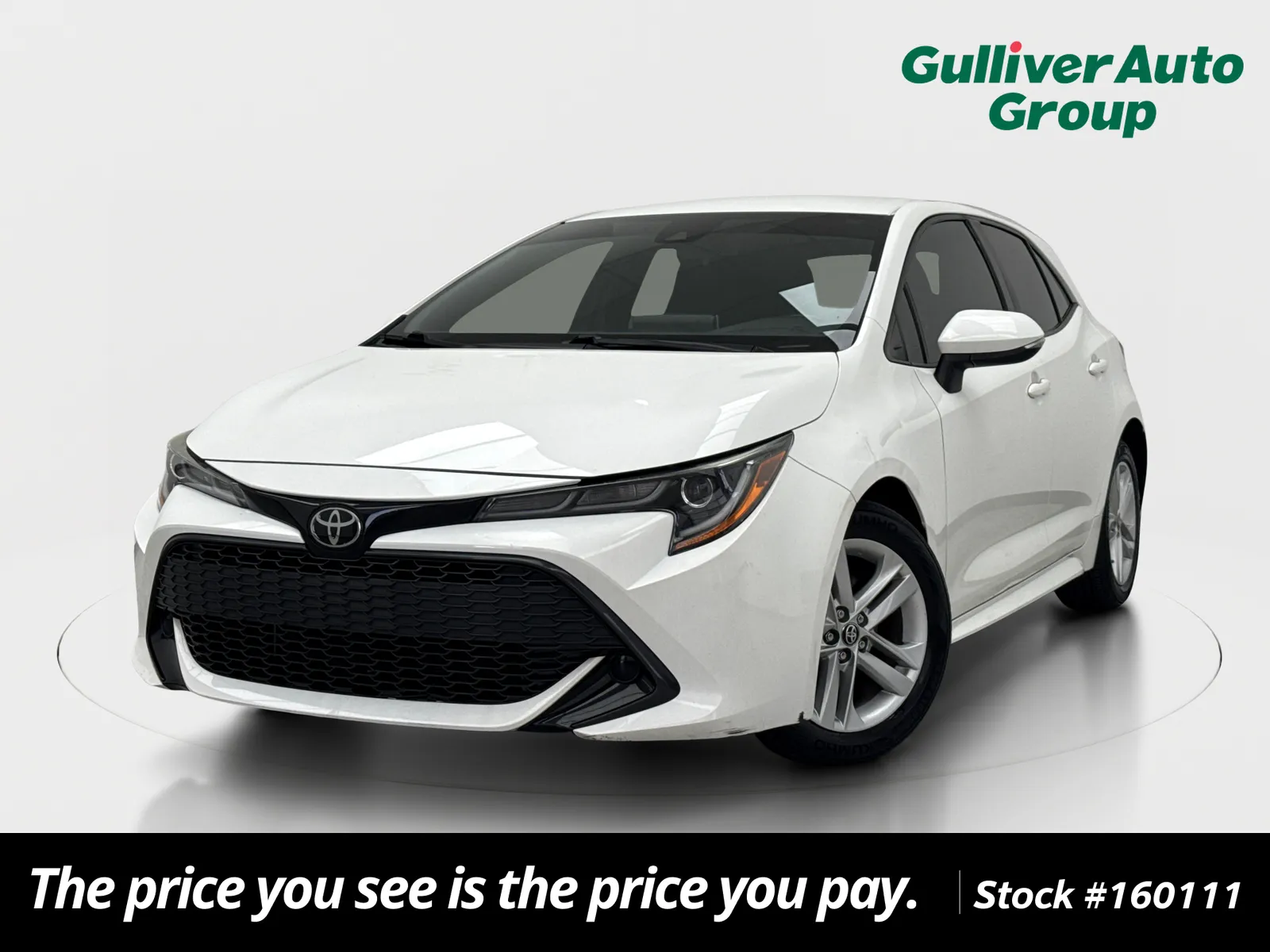 White 2022 Toyota Corolla Hatchback SE for sale in Plano, TX