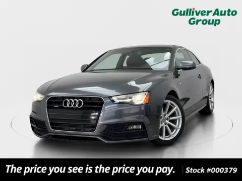 Gray 2017 Audi A5 2.0T Sport for sale in Plano, TX