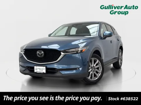 Blue 2019 Mazda CX-5 Grand Touring for sale in Plano, TX