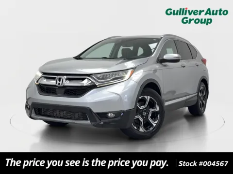 Silver 2018 Honda CR-V Touring for sale in Plano, TX