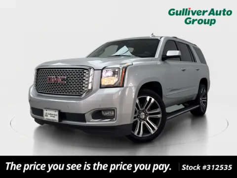 Silver 2017 GMC Yukon Denali for sale in Plano, TX