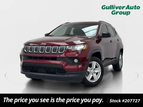 Red 2022 Jeep Compass Latitude for sale in Plano, TX