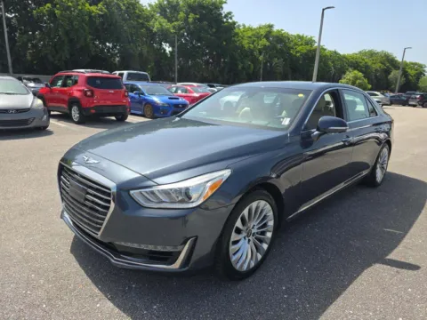 Blue 2017 Genesis G90 3.3T Premium for sale in Plano, TX