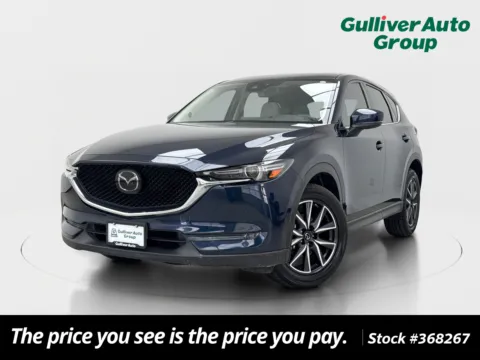 Blue 2018 Mazda CX-5 Grand Touring for sale in Plano, TX
