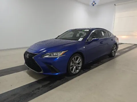 Blue 2020 Lexus ES 350 F Sport for sale in Plano, TX