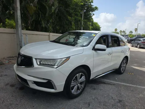 White 2020 Acura MDX 3.5L for sale in Plano, TX
