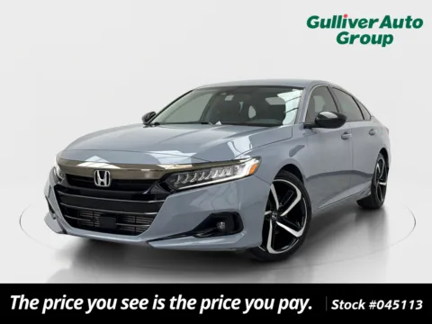 Gray 2022 Honda Accord Sport Special Edition for sale in Plano, TX
