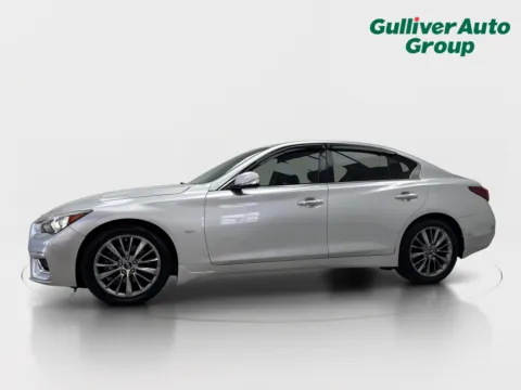 Another view of 2018 INFINITI Q50 3.0t LUXE for sale in Plano, TX at Gulliver Auto Group