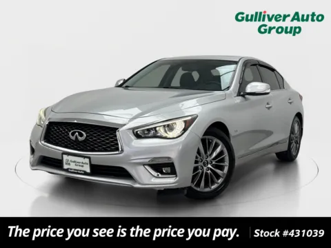 Photos of 2018 INFINITI Q50 3.0t LUXE for sale in Plano, TX at Gulliver Auto Group