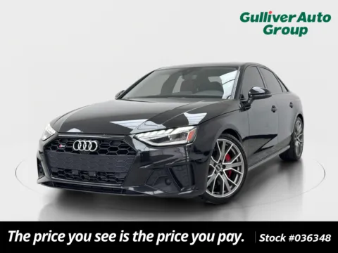 Black 2021 Audi S4 3.0T Premium Plus for sale in Plano, TX