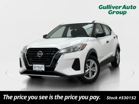 White 2021 Nissan Kicks S for sale in Plano, TX