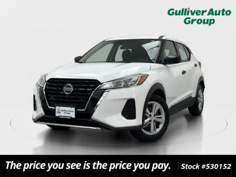 Photos of 2021 Nissan Kicks S for sale in Plano, TX at Gulliver Auto Group
