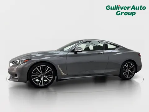 Photos of 2021 INFINITI Q60 3.0t LUXE for sale in Plano, TX at Gulliver Auto Group