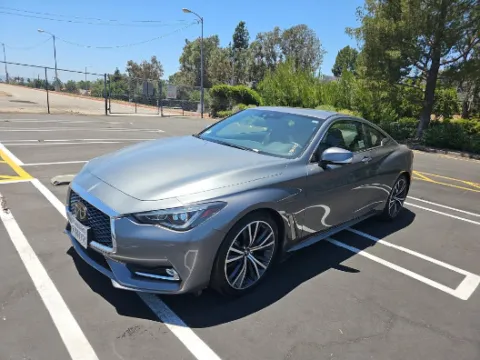 Gray 2021 INFINITI Q60 3.0t LUXE for sale in Plano, TX