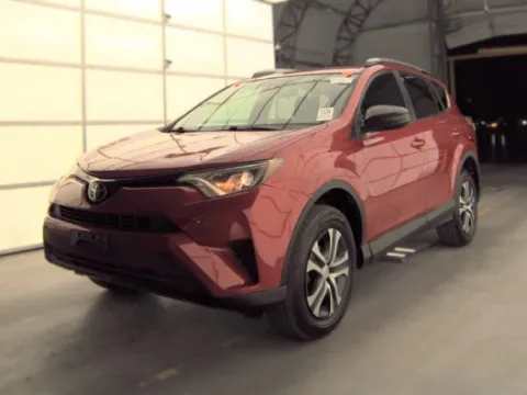 Red 2017 Toyota RAV4 LE for sale in Plano, TX