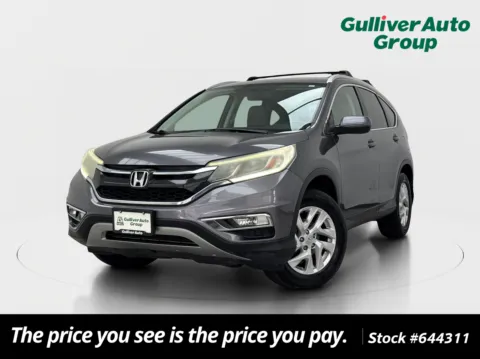 Silver 2015 Honda CR-V EX-L for sale in Plano, TX