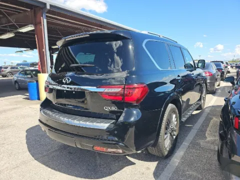 Photos of 2019 INFINITI QX80 LUXE for sale in Plano, TX at Gulliver Auto Group