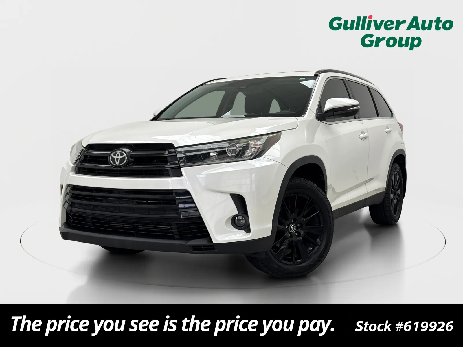 White 2019 Toyota Highlander SE for sale in Plano, TX