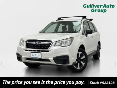 White 2017 Subaru Forester 2.5i for sale in Plano, TX
