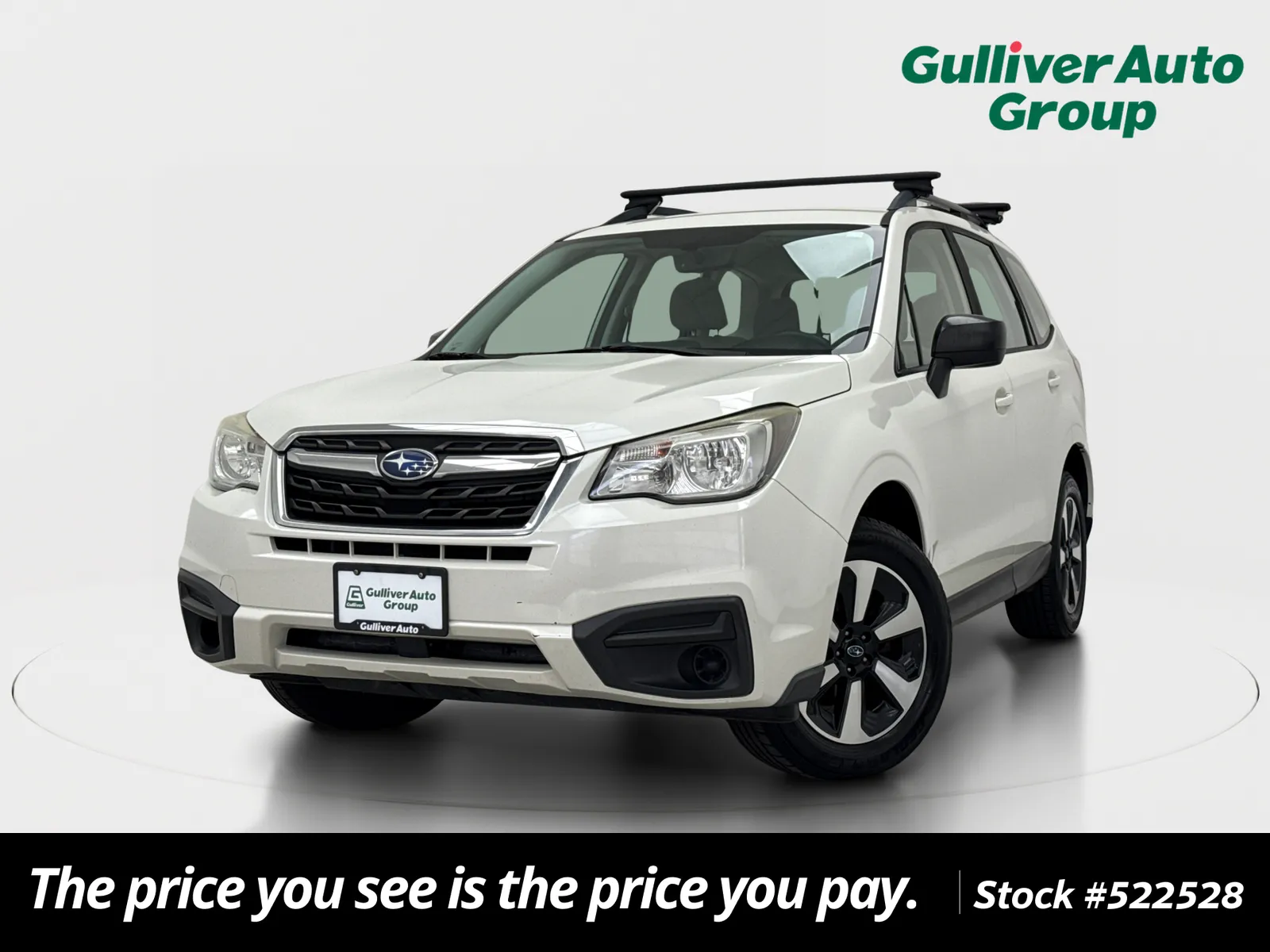White 2017 Subaru Forester 2.5i for sale in Plano, TX