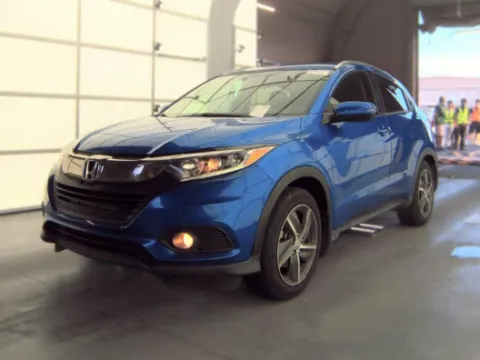 Blue 2022 Honda HR-V EX for sale in Plano, TX