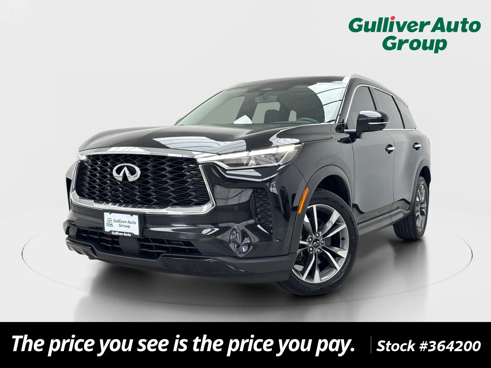 Black 2023 INFINITI QX60 LUXE for sale in Plano, TX