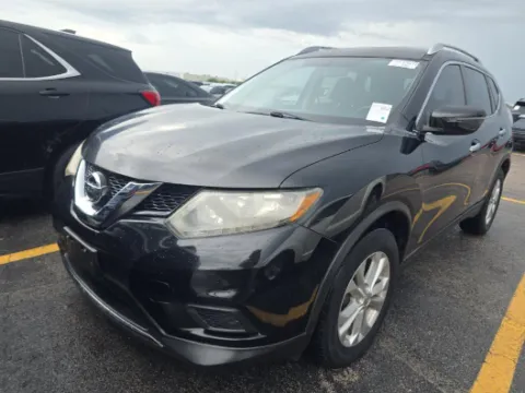 Black 2016 Nissan Rogue SV for sale in Plano, TX