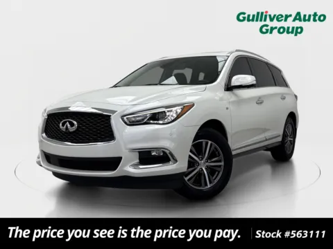 White 2019 INFINITI QX60 LUXE for sale in Plano, TX