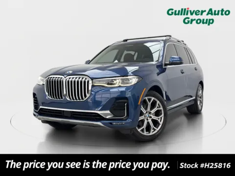 Photos of 2021 BMW X7 xDrive40i for sale in Plano, TX at Gulliver Auto Group