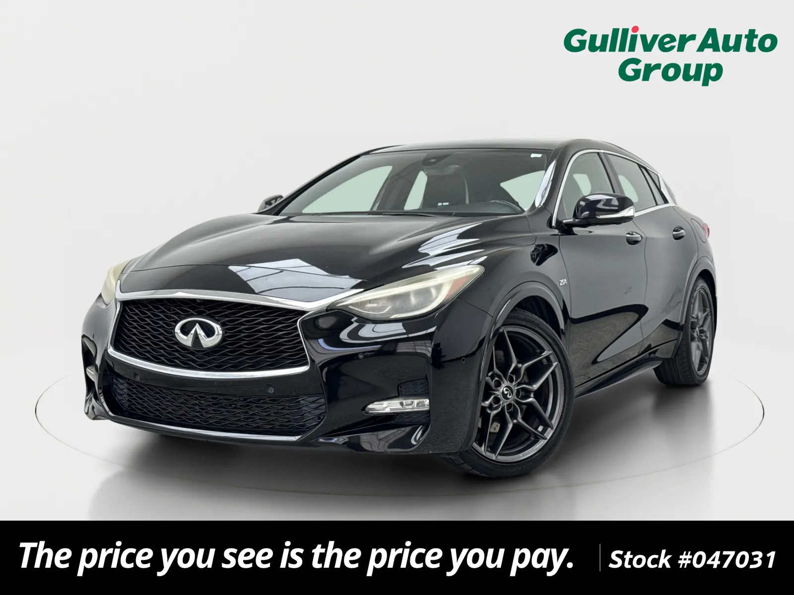 Black 2018 INFINITI QX30 Sport for sale in Plano, TX