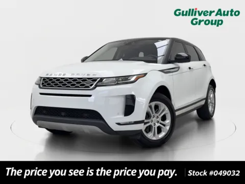 White 2020 Land Rover Range Rover Evoque S for sale in Plano, TX