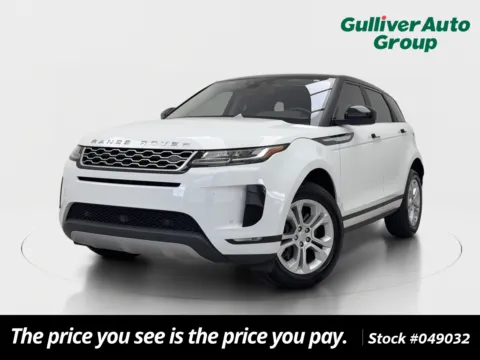 White 2020 Land Rover Range Rover Evoque S for sale in Plano, TX