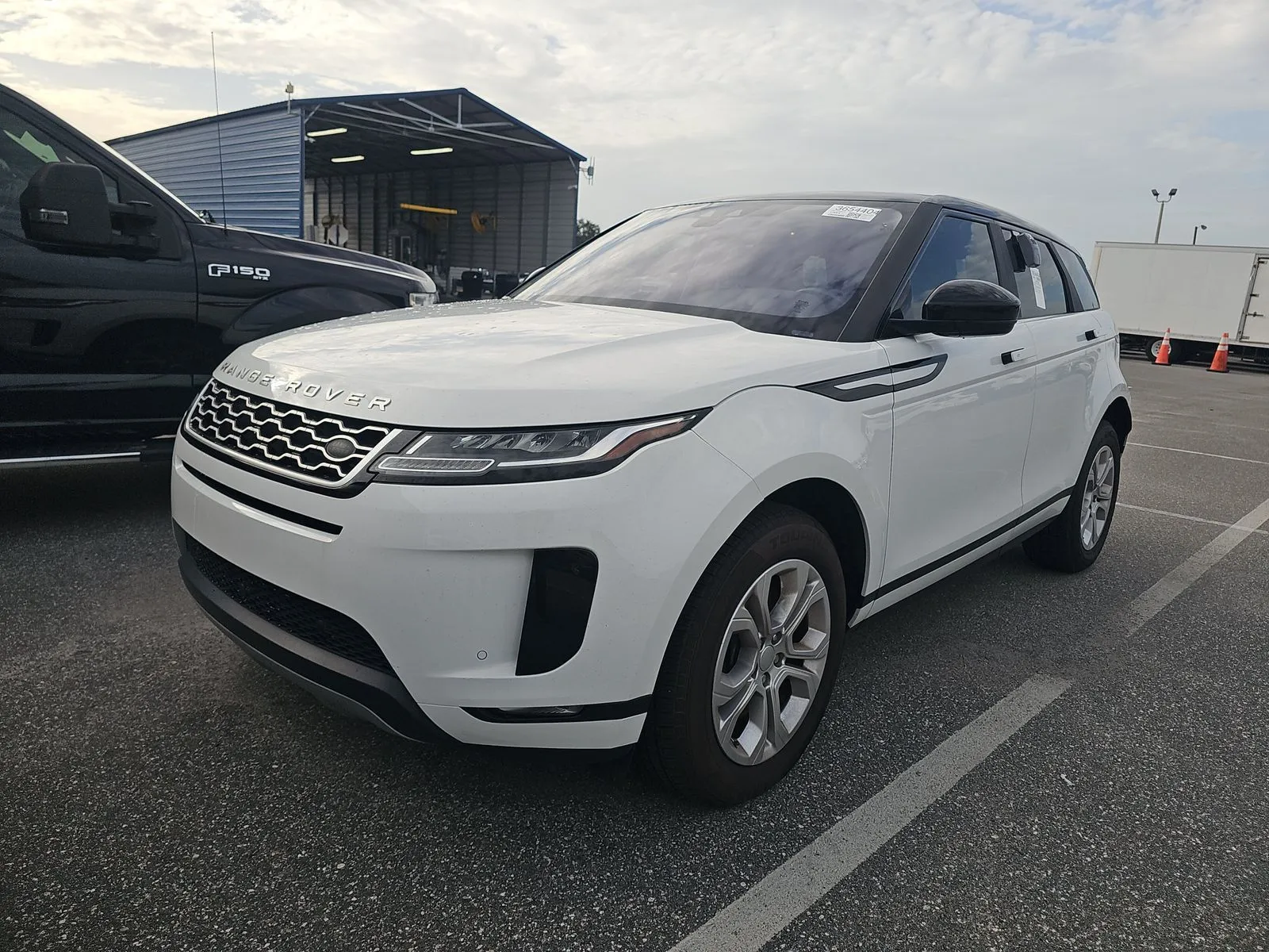 White 2020 Land Rover Range Rover Evoque S for sale in Plano, TX